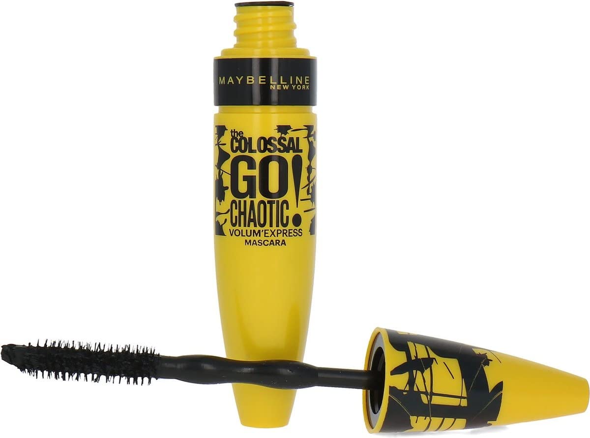 Maybelline New York Colossal Go Chaotic Vol Express Blackest Black 9.5ml New โ image 1