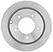 ACDelco Silver 18A2418A (19287386) Non-Coated Rear Disc Brake Rotor