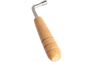 Crovakeu 1-Pack L-Shape Autoharp Tuning Hammer, Compact and Portable Tuning Wrench Tool for Autoharp, Zither, Dulcimer and Ot