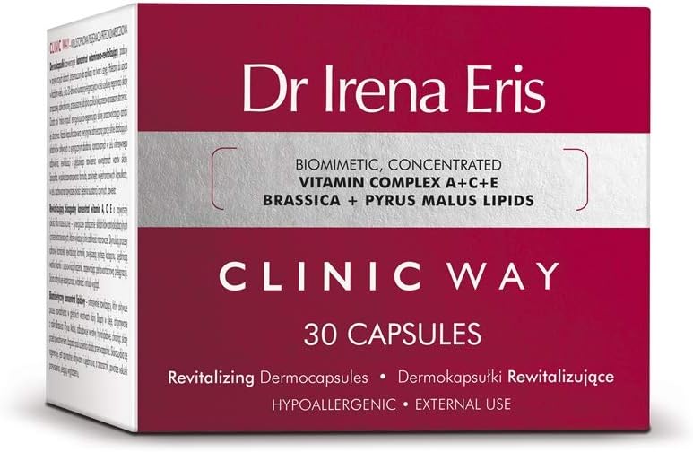CLINIC WAY 30 Capsules Vitamin Complex A+C+E for Face Skin