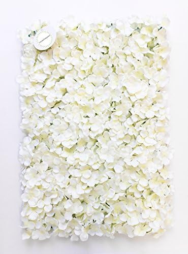 LolaSaturdays Floral Greenery Wall Accents (Ivory Hydrangea, 16" x 24")