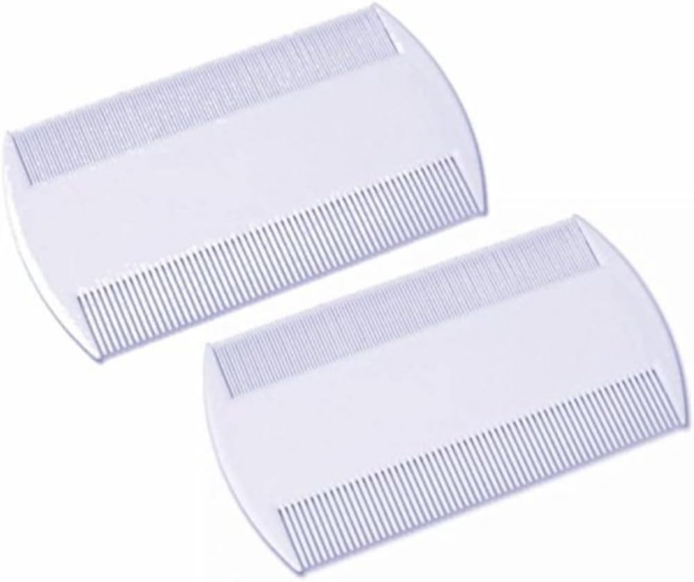 Medisure Fine Toothed Nit Comb 2 Pack - Lice Treatment for Family