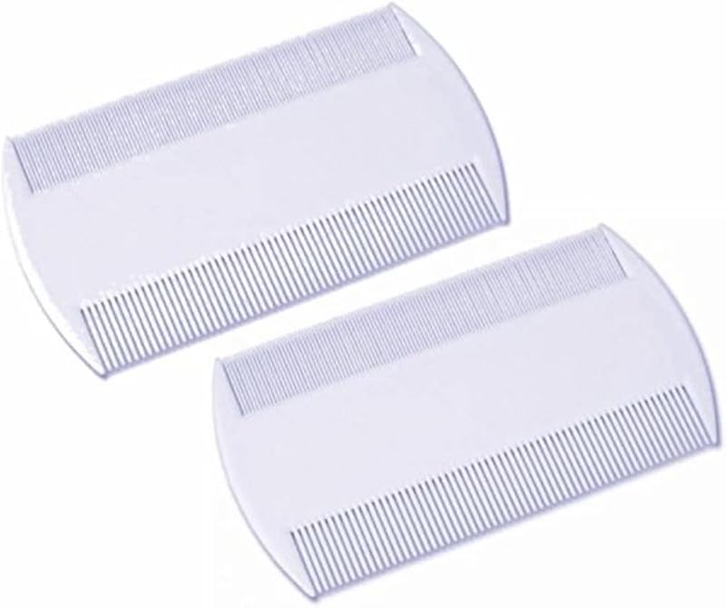 Medisure Fine Toothed Nit Comb 2 Pack - Lice Treatment for Family