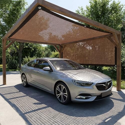 Outdoor Shading Netting, 2 x 3 m Sun Protection Net with Eyelets 80% UV Shading for Pergola, Garden Sun Shade Sail for Patio Privacy Net