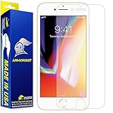 ArmorSuit Apple iPhone 8 Plus Anti-Glare Screen Protector MilitaryShield Max Coverage Screen Protector Compatible with iPhone 8 Plus - Matte Anti-Bubble
