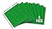 Click n' Play Green Building Brick Base Plates - 5