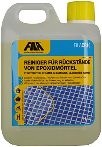 Fila FILACR10 Cleaner for epoxy residues for porcelain, glazed ceramic tile and glass mosaic 1000 ml