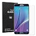Note 5 Screen Protector, Galaxy Note 5 Tempered Glass Screen Protector - Badalink 9H Hardness Tempered Glass Bubble-Free Arc Edge Design Screen Protector for Samsung Galaxy Note 5