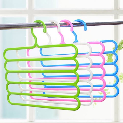 ss Trousers Pants Denim Jeans Scarf Coat Hanger Hook Clothes Rack
Organizer New