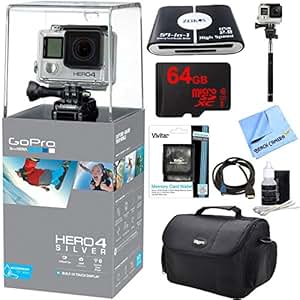 Amazon.com : Beach Camera GoPro HERO 4 Silver Action