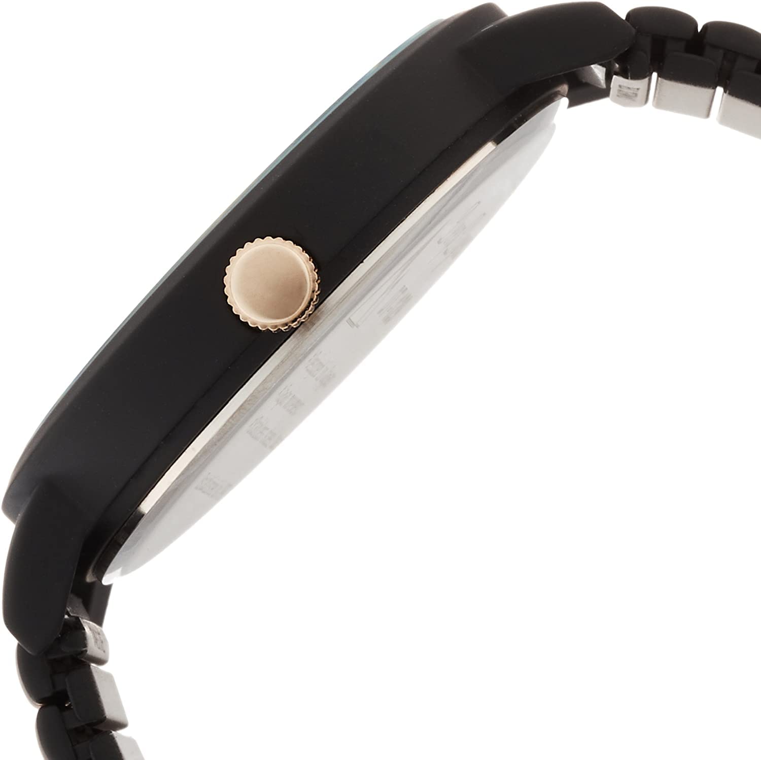 Fieldwork DT129p-3 Women's Analog Wristwatch, Oleo, Gray, Jabbala, Metal Band, Black