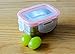 Mighty Hippo Rectangle Stainless Steel Mini Container - 2 Pack Set - Spill and Leak Proof/Perfect for Salad Dressings - Dips - Sauces - Condiments - Baby Food and Snacks/Adult and Kid Friendly