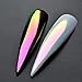 PrettyDiva Unicorn Mermaid Nail Powder Iridescent Aurora Chrome Pearl Nail Powder Unicorn Pigment(15)