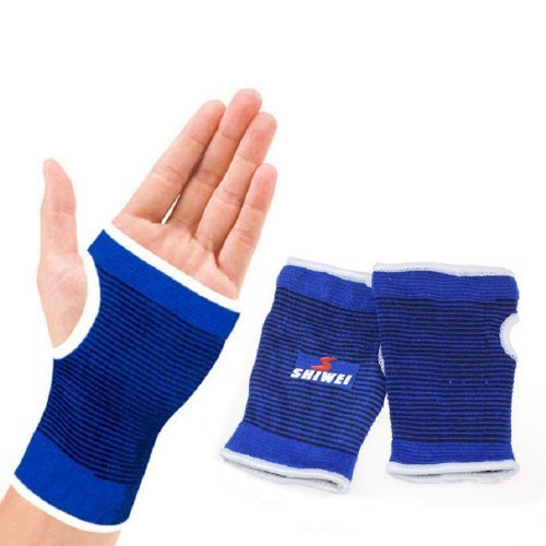 2 Palm Wrist Hand Brace Elastic Support Carpal Tunnel Tendonitis Pain Relief New