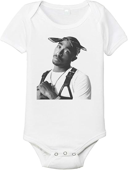 tupac baby onesie