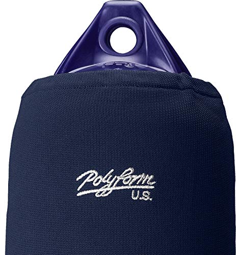Polyform EFC-2 Blue Boat Fender Cover, Fits F-2, HTM-2, G-5 Boat Fenders