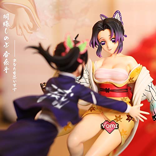 LBXKE Demon Slayer Kochou Shinobu und Tsuyuri Kanao 1/6 Waage-Figur mit Base Vorbestellung – Bild 5