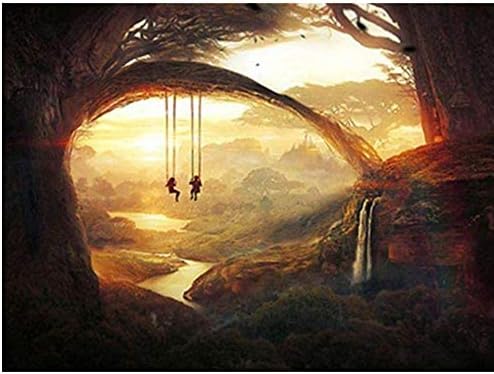 XIGZI Diamond Painting Full Square Scenic Diamond Embroidery Cross Stitch Landscape Diamond Mosaic Sets 30X40 Cm Frameless