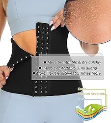 TELALEO Neoprene Waist Trainer for Women Slimming
