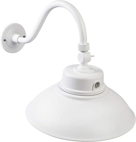 Asd Led Large Gooseneck Barn Light With Photocell 14 42w 4017lm