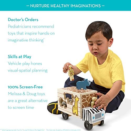 melissa and doug zoo truck
