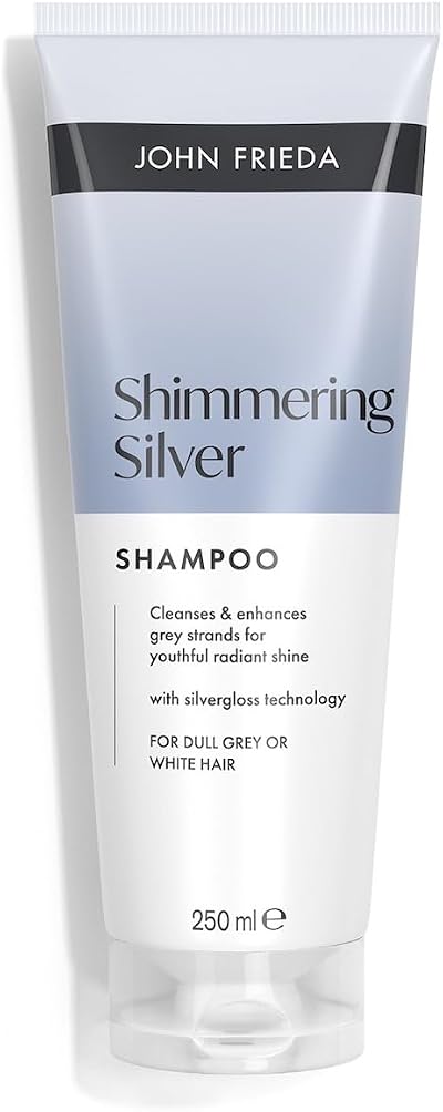 John Frieda Shimmering Silver Shampoo 250ml - Silver Gray Tone
