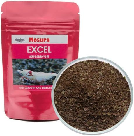 Mosura Excel 25g Fast Growth and Breeder Food Invertebrates Shrimps