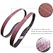 M-jump 24 Pack 1 x 30 inch Aluminum Oxide Sanding Belt Kit-Include 4 Each of 60 80 120 150 240 400 Grits-Premium Sandpaper Sander Belt for Portable Belt Sander