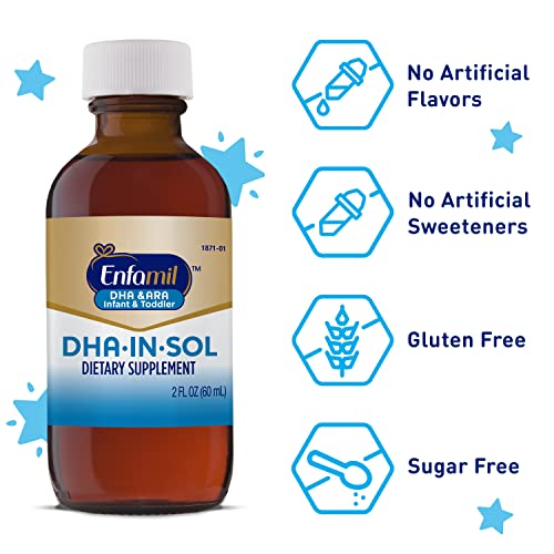 Enfamil DHAInSol for Infants & Toddlers Supplements, Supports Brain