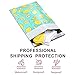 UCGOU Poly Mailers 6x9 Inch Lemon 100 Pack Patterned #1 Shipping Bags Mailing Envelopes Self Seal Waterproof and Tear Proof Boutique Postal Small Business for Jewelry and More