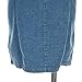 Flymall Women Blue Jean Legging Strapless Mini Dress (M)