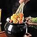 Sinen 6 Inch 250 pcs Sturdy Natural Bamboo Skewers for Shish Kabob, Grill, Appetizer, Fruit, Corn, Chocolate Fountain
