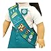 Pink Butterfly Closet Doll Clothes - Girl Junior Scout Uniform Fits American Girl Dolls, Madame Alexander and Other 18