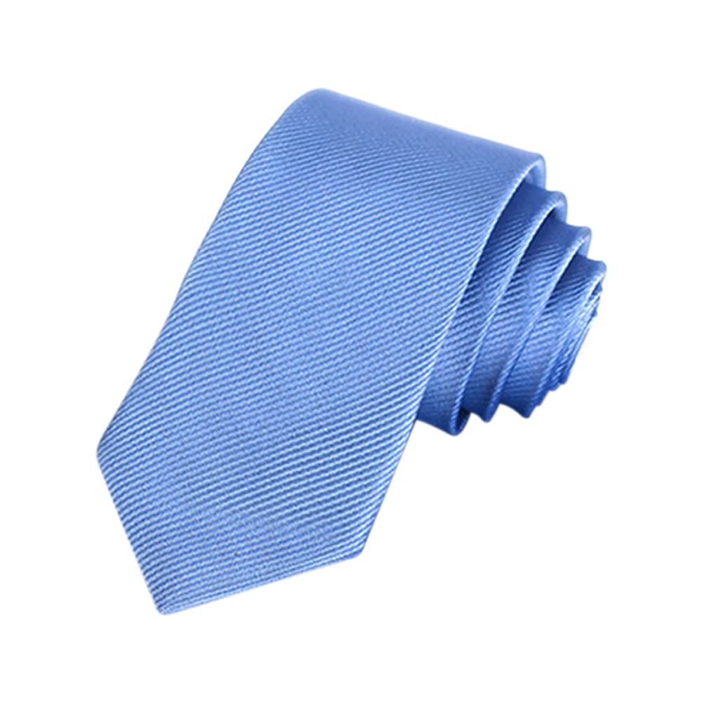 YOFASEN Men Tie Set - Polyester Classic Men Tie with Handkerchief & Cufflinks & Necktie & Pocket Square & Tie Clips, PT571T-N, 145 * 6cm