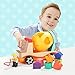 TOP BRIGHT Dump Truck Shape Sorter Toys for Toddlers - Preschool Learning Toys for 2 3 Year Old Boys Girls Gifts