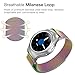 for Gear S2 Watch Band [Large], Fintie [Magnet Lock] Milanese Loop Adjustable Stainless Steel Replacement Strap Bands for Samsung Gear S2 SM-R720 / SM-R730 Smart Watch - Rainbow