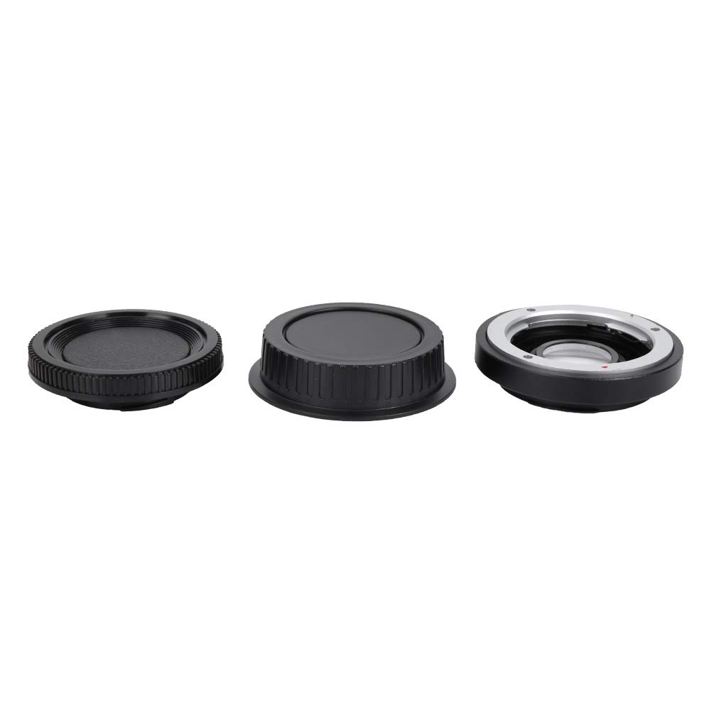 Cuifati MD Lens Adapter Ring, Metal Lens Adapter Ring for MD Mount Lens to Fit for Camera Supporting Manual Control ONLY