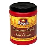 Folgers Flavors Cinnamon Swirl Ground Coffee, 11.5 Ounce (Pack of 6)