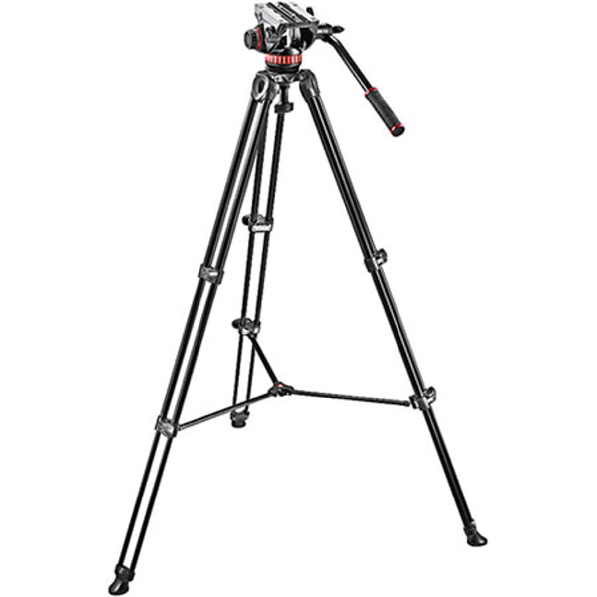 Manfrotto Kit Video Twin Leg Telescopic Tripod