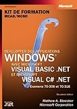 Image de Développer des applications Windows avec Visual basic .NET & Visual C Sharp : Kit de formation, Examen MCAD/MCSD 70-306 et 70-316