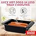 Rapid Hot Dog Cooker | Microwave Hot Dogs in 2 Minutes | Perfect for Dorm, Small Kitchen, or Office | Dishwasher-Safe, Microwaveable, & BPA-Free