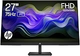 HP 27 inch FHD IPS Monitor 75Hz AMD FreeSync HDMI DisplayPort VGA V27ie G5 Black
