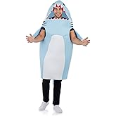 fun shack Adult Shark Costume Animal Funny Halloween Costumes for Men - Available in One Size Fits All