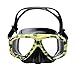 Snorkeling Mask,OBOSOE Anti-Fog Scuba Diving Mask,Swim Snorkel Mask with Strap& Dive Mask for Women Men Kids Adults-Yellow