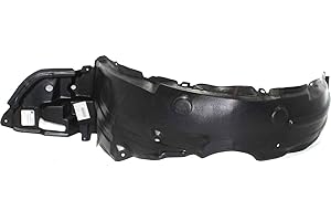 Garage-Pro Fender Liner Compatible with 2009-2010 Toyota Corolla, Front Passenger Side Plastic