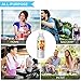 Portable Blender, Bariicare Personal Shakes Smoothies Blender, 20oz USB Rechargeable Small Travel Juicer Juice Mixer Cup (White)