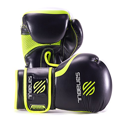 Essential Boxing Gloves Green 8oz Pricepulse