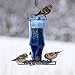 Perky-Pet Sapphire Starburst Vintage Glass Wild Bird Feeder 8138-2 , Blue