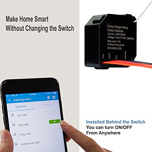 Enerwave Z-Wave Plus Micro Switch Relay