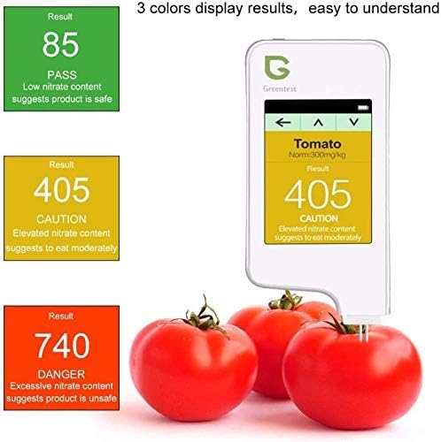 GF2 Nitrate Tester for Fish Fruit Vegetable Meat Instant Read Digital Food Detector Nitrat Meter for Home Health - Image 3